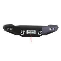 2006-2009 M1 Dodge Truck Winch Mount Front Bumper with D-ring Mounts and Light Kit